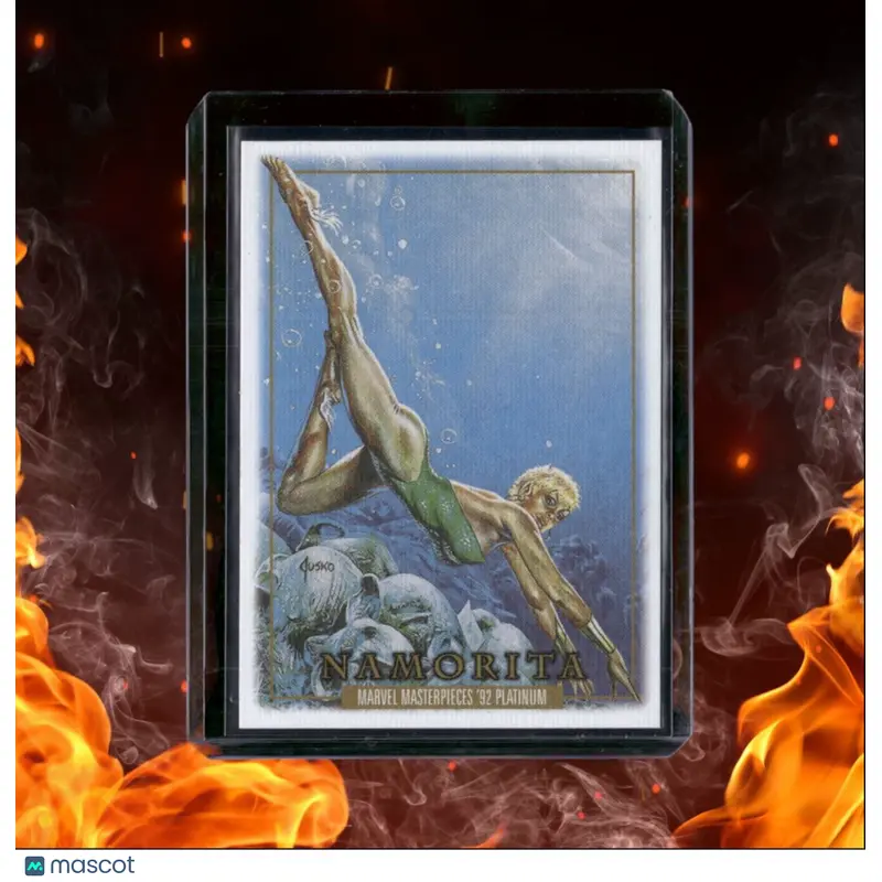 2024 Skybox Marvel Masterpieces '92 Platinum Namorita Canvas #56