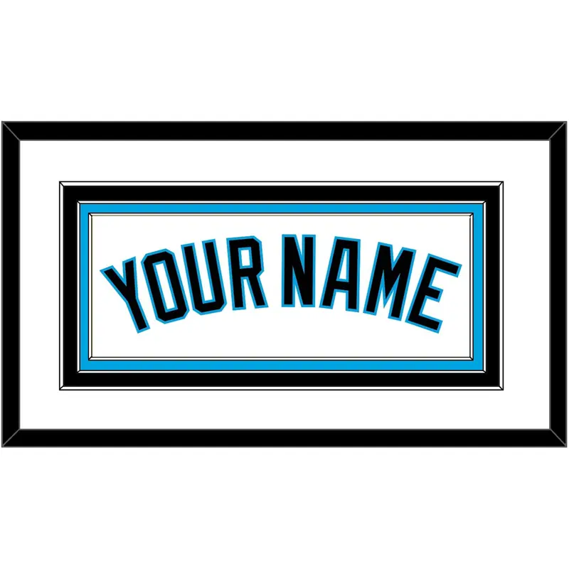 Miami Name - Home White - Triple Mat 1