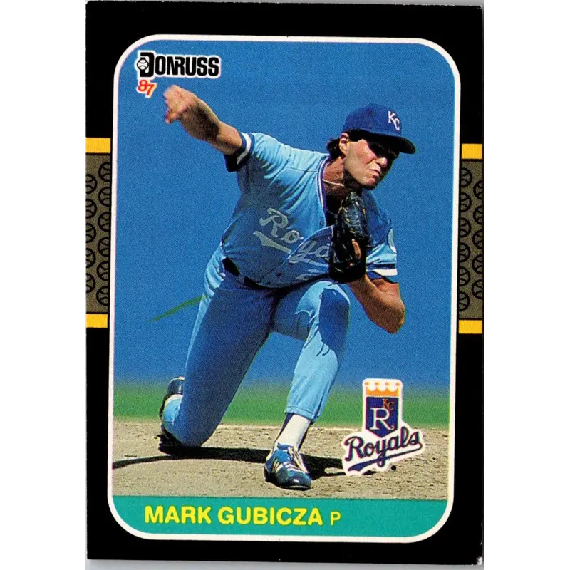 1987 Donruss Mark Gubicza #466