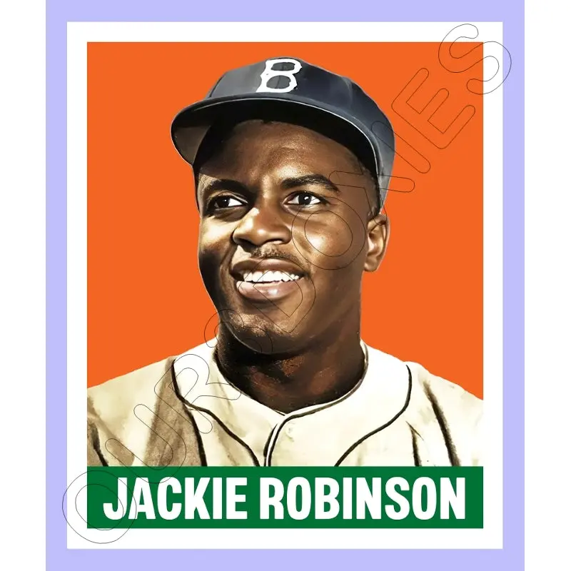 Jackie Robinson 1948 Leaf Custom Card - 3973