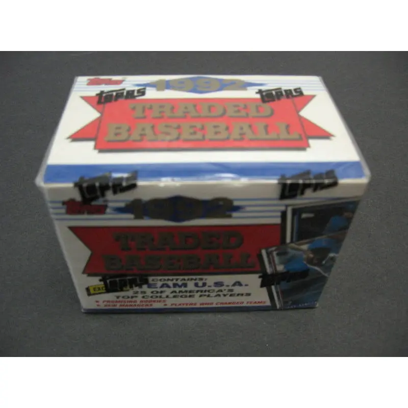 1992 Topps Baseball Traded Factory Set