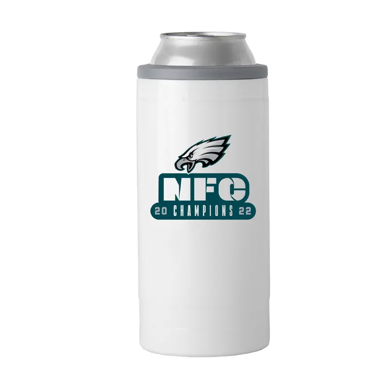 Philadelphia Eagles 12oz Conference Champs Slim Can Coolie