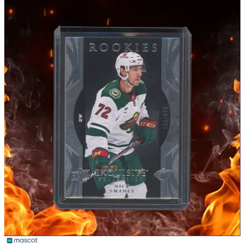 2023-24 Upper Deck Ice Nick Swaney Exquisite Rookie 199/499 #R35
