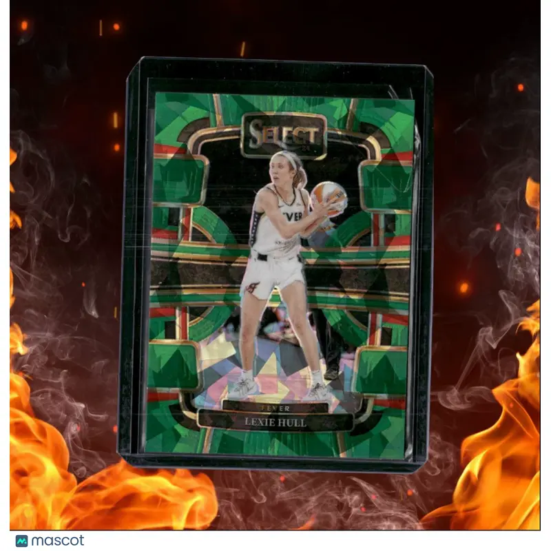 2024-25 Panini Select WNBA Lexie Hull Green Cracked Ice Prizm #79