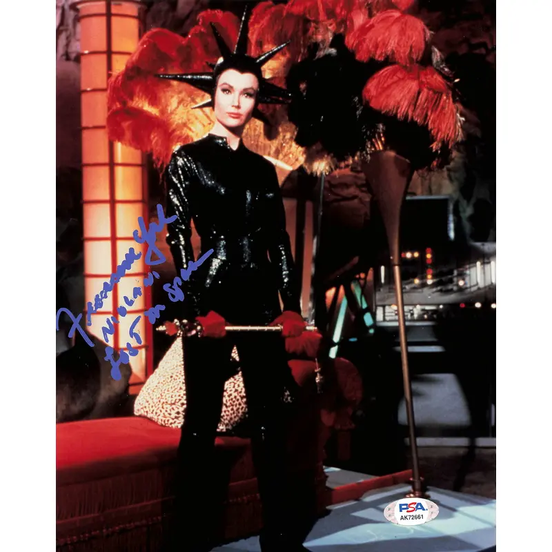 FRANCINE YORK signed 8x10 photo PSA/DNA Autographed