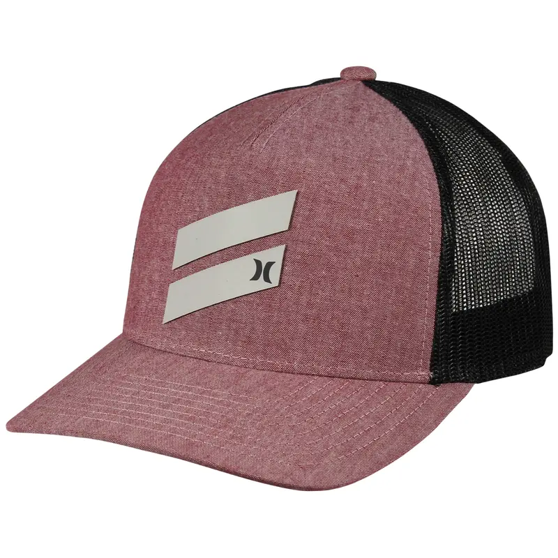 HURLEY RED ICON SLASH TRUCKER SNAPBACK HIHM0051 613