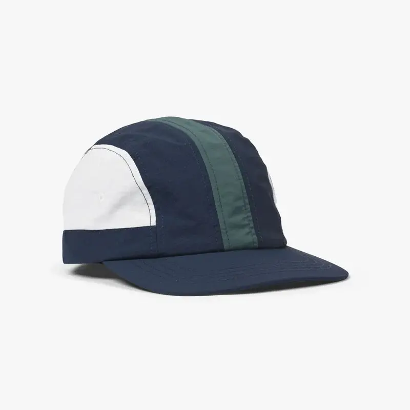 Pasteelo - STRIPE Unstructured Cap - Navy/White/Dark Teal