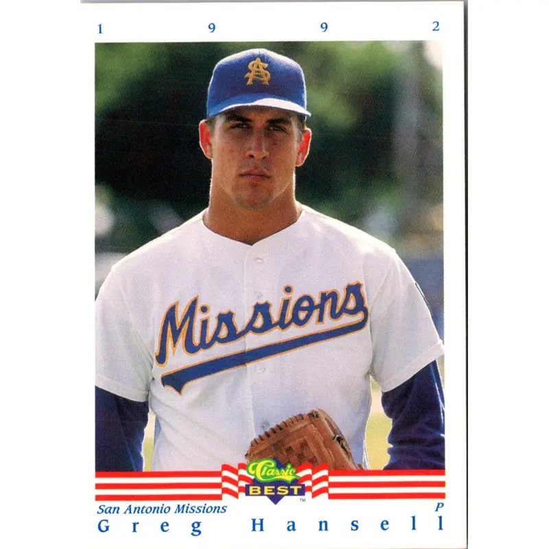 1992 Classic Best Greg Hansell #344