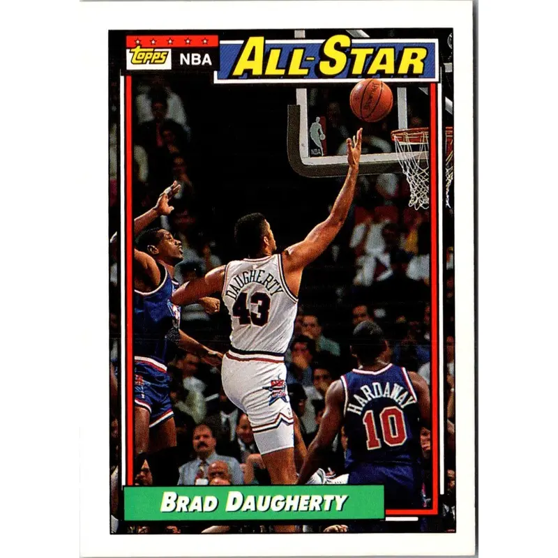 1992 Topps Brad Daugherty #116