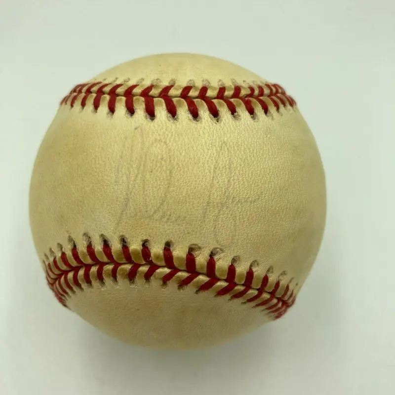 Nolan Ryan Signed Official American League Baseball Nolan Ryan Hologram