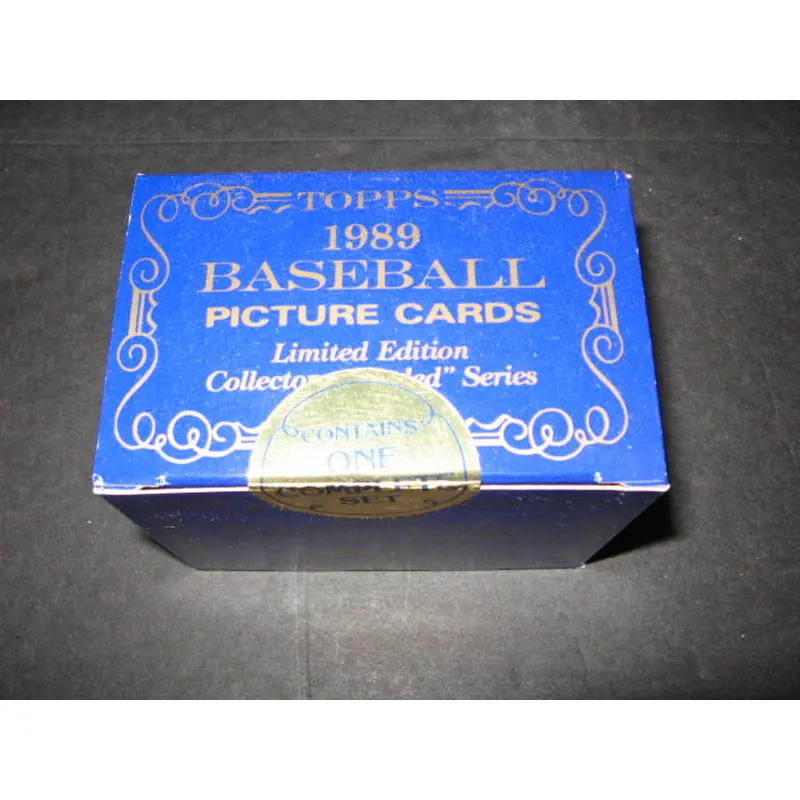 1989 Topps Baseball Traded Tiffany Factory Set (Sealed)