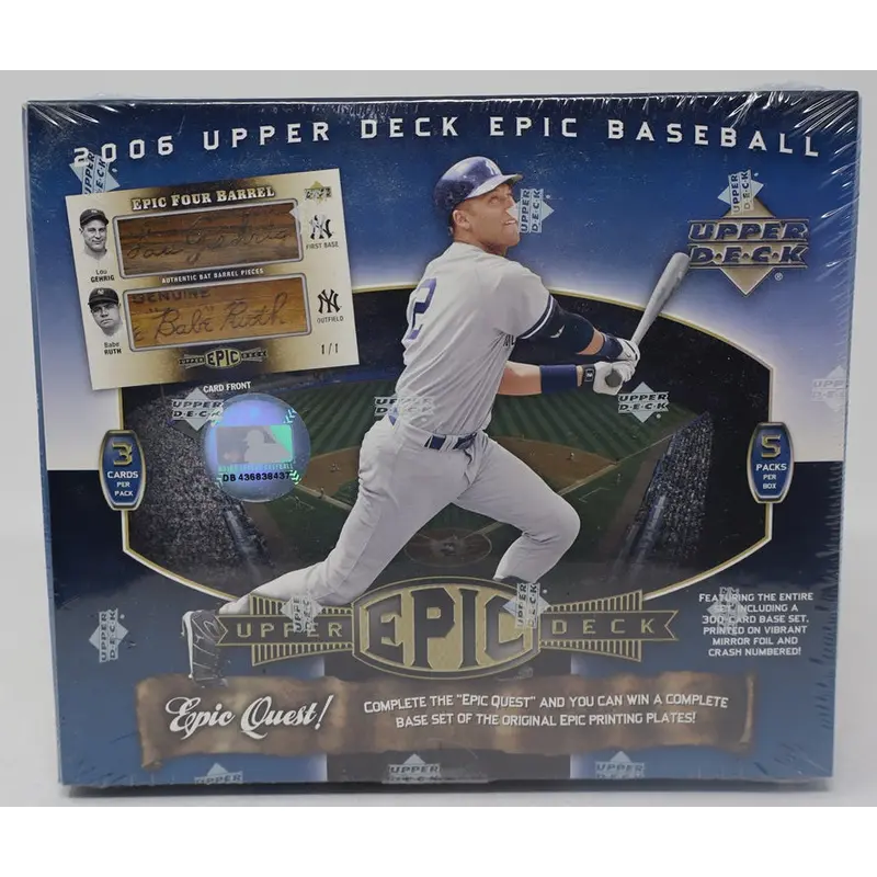 2006 Upper Deck Epic Baseball Box (Hobby)