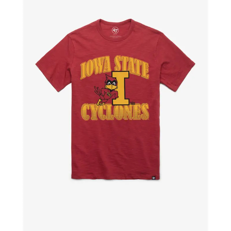 IOWA STATE CYCLONES VINTAGE OVERRUN '47 SCRUM TEE