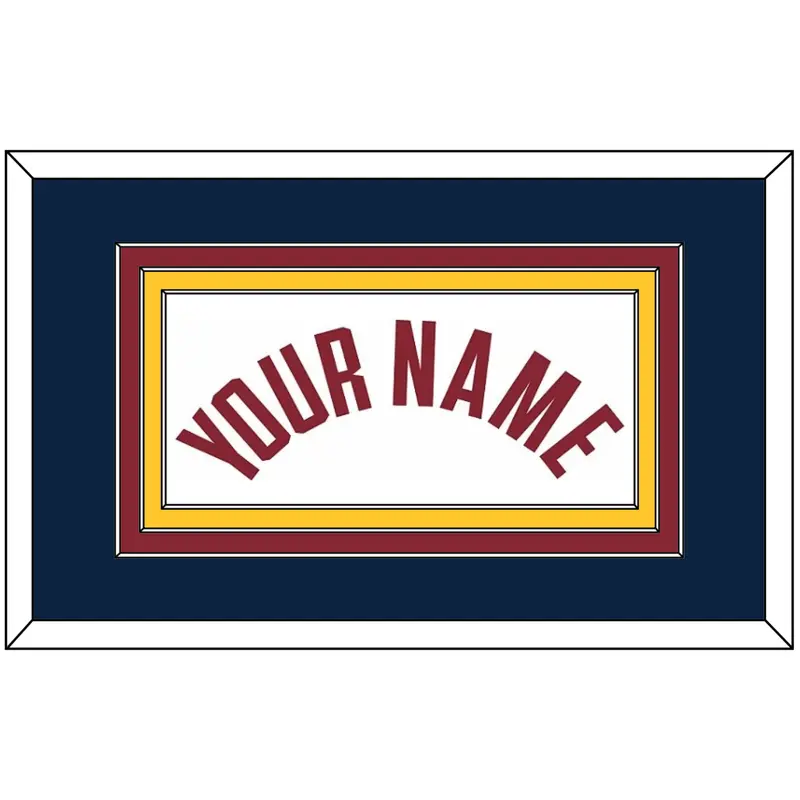 Denver Name - White Association - Triple Mat 2