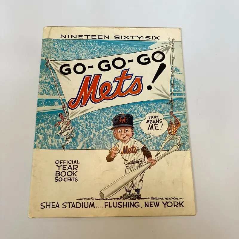1966 New York Mets Vintage Yearbook