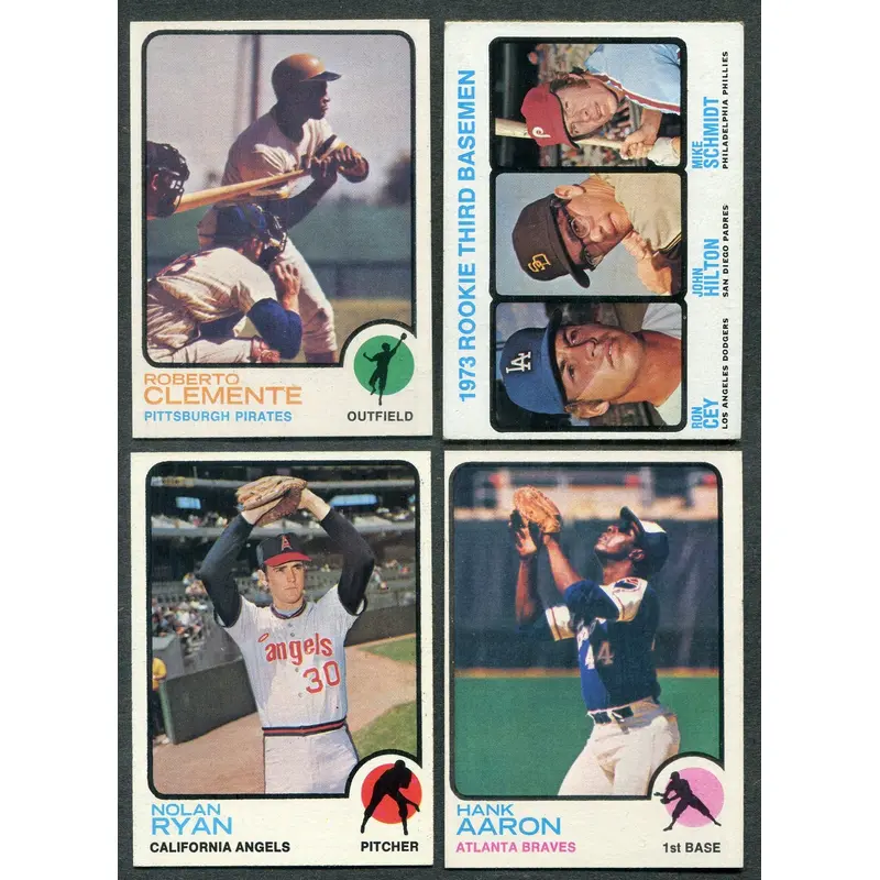 1973 Topps Baseball Complete Set EX EX/MT (660) (24-644)