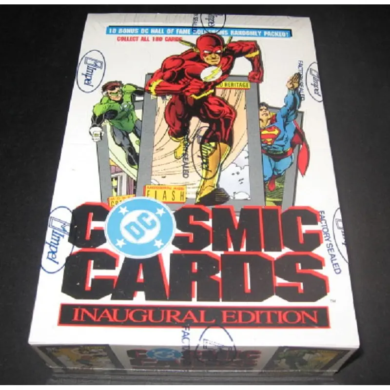 1991 Impel DC Cosmic Cards Unopened Box