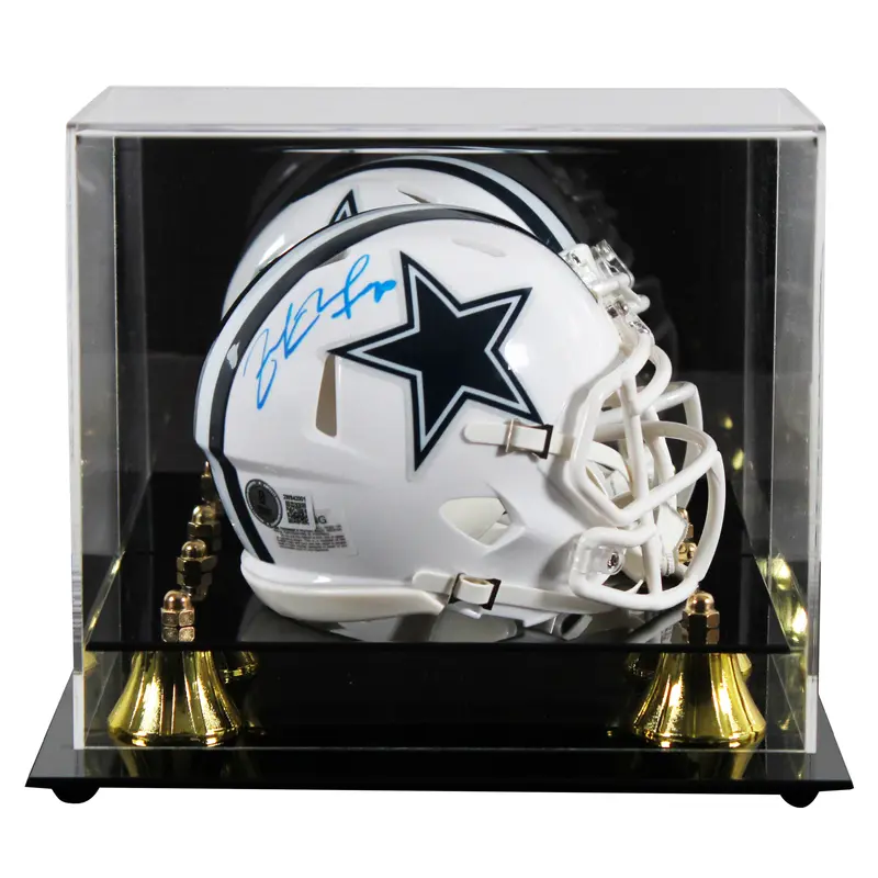 Cowboys Zack Martin Signed Alt 2022 On Field Speed Mini Helmet W/ Case BAS Wit