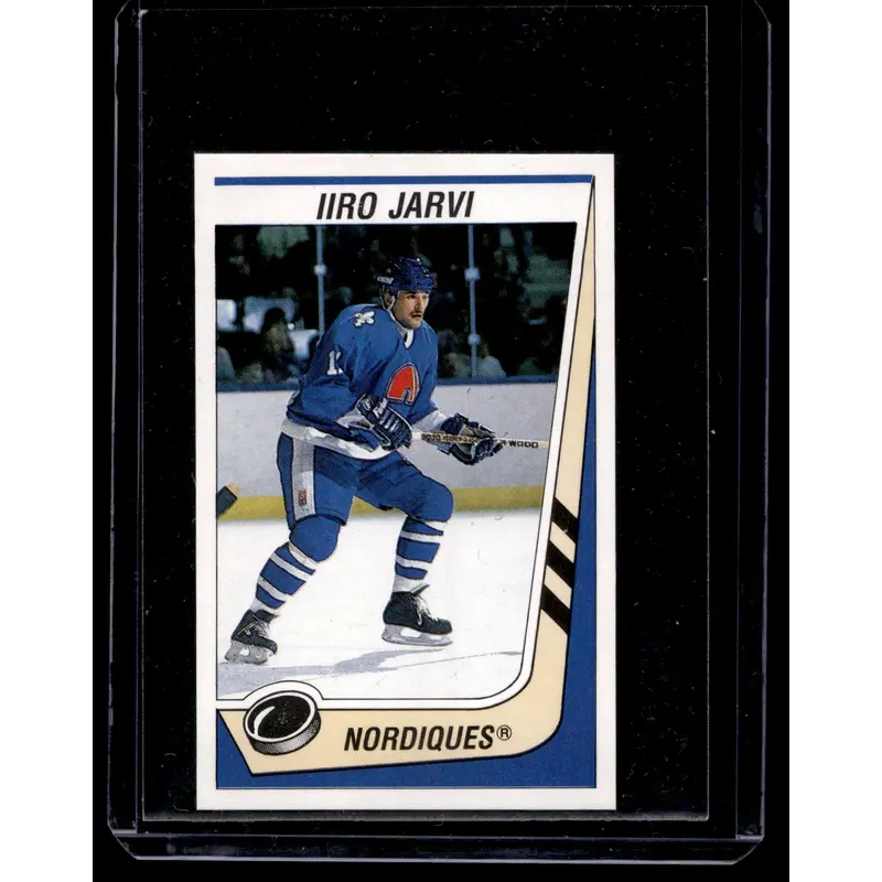 1989-90 Panini Album Stickers - Iiro Jarvi #329 RY