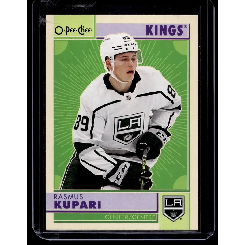 2022-23 O-Pee-Chee - Retro Blank Backs - Rasmus Kupari #419