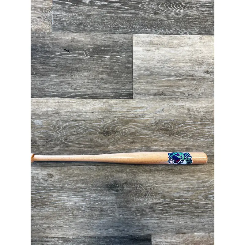 Gwinnett Stripers Coopersburg Natural Mini Bat - Home logo