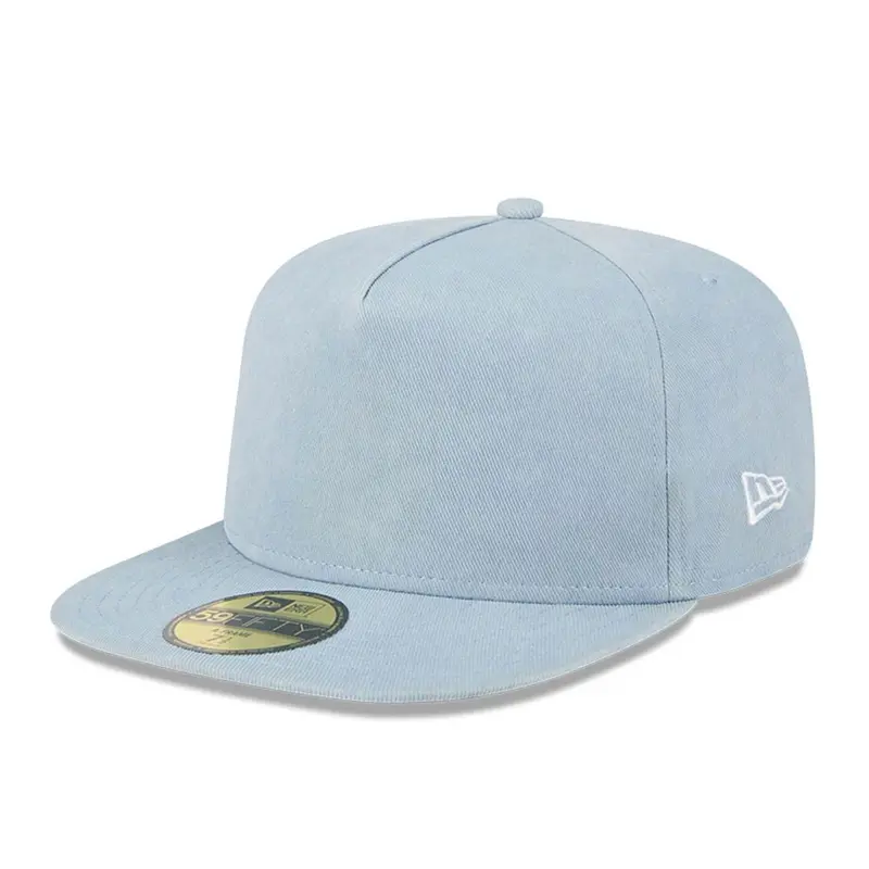 New Era Pastel Blue 59FIFTY A-Frame Fitted Cap