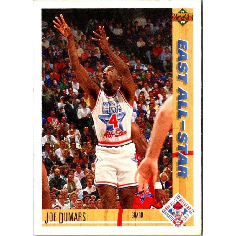 1991 Upper Deck Joe Dumars #61