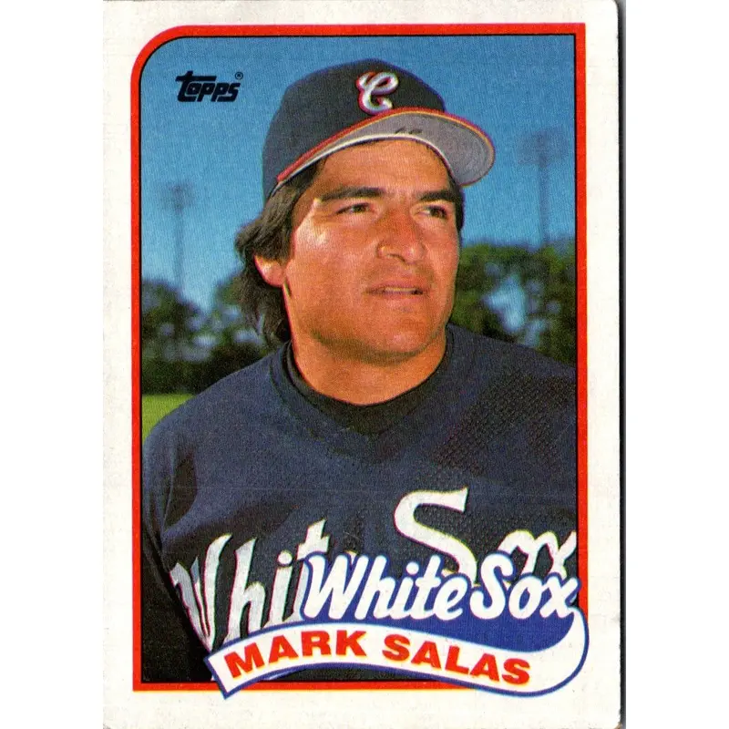 1989 Topps Mark Salas #384