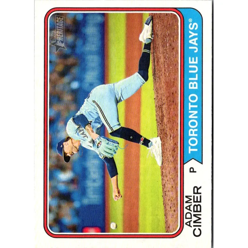 2023 Topps Heritage Adam Cimber #161