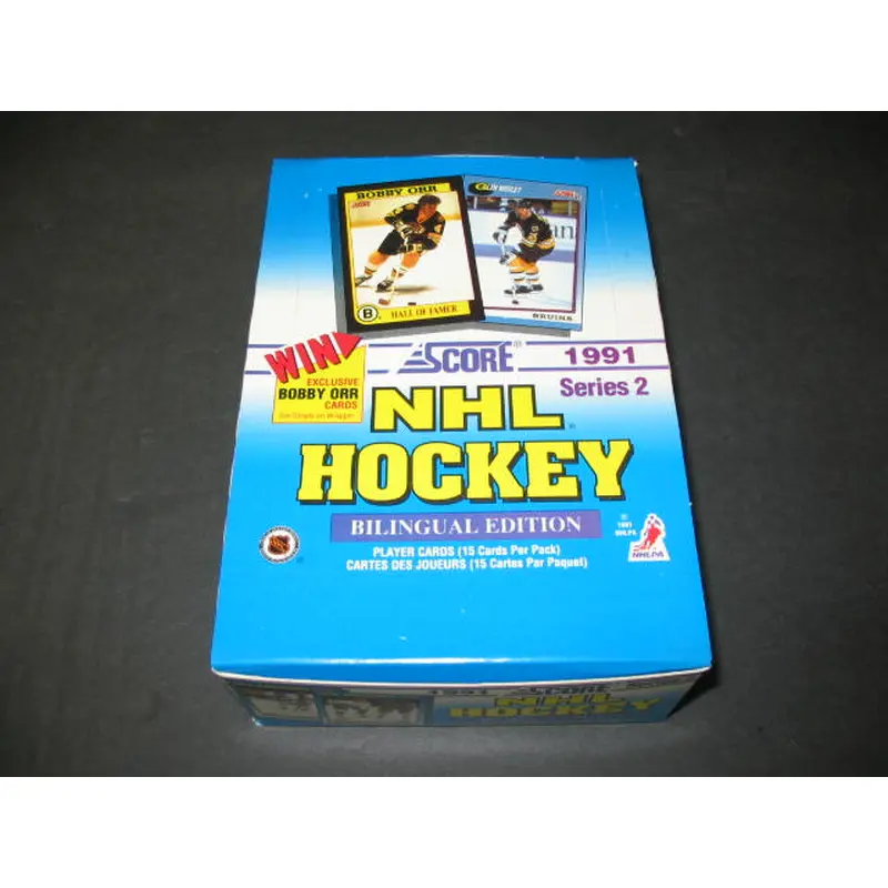 1991/92 Score Hockey Series 2 Box (Can/Bi)