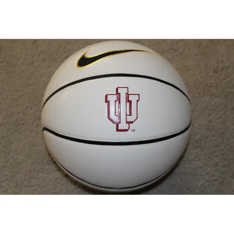 Indiana University Full Size White Panel Nike Basketball