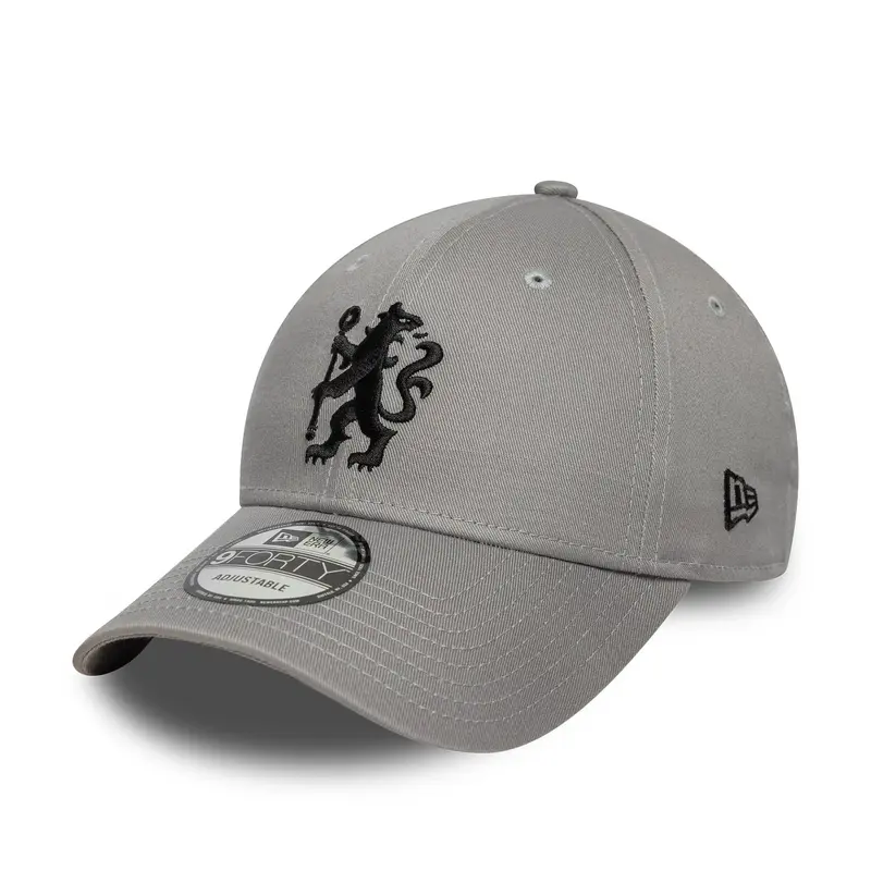 Chelsea FC Lion Crest Seasonal Pop Grey 9FORTY Adjustable Cap