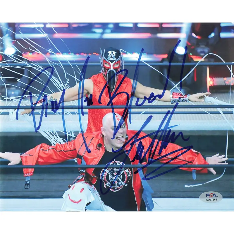 Luther signed 8x10 photo PSA/DNA WWE Autographed