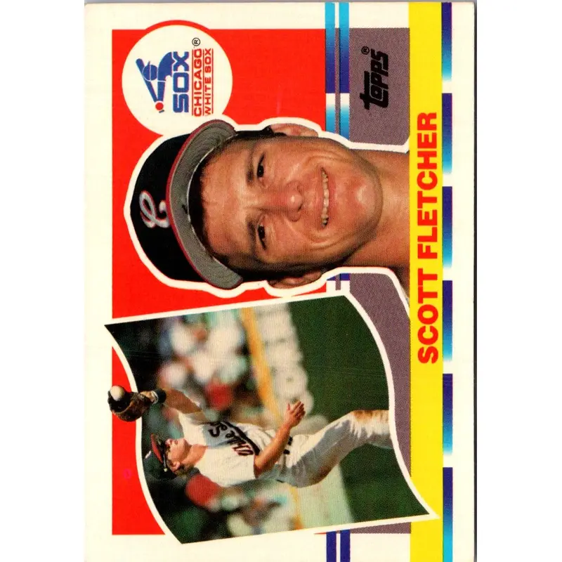1990 Topps Big Scott Fletcher #207