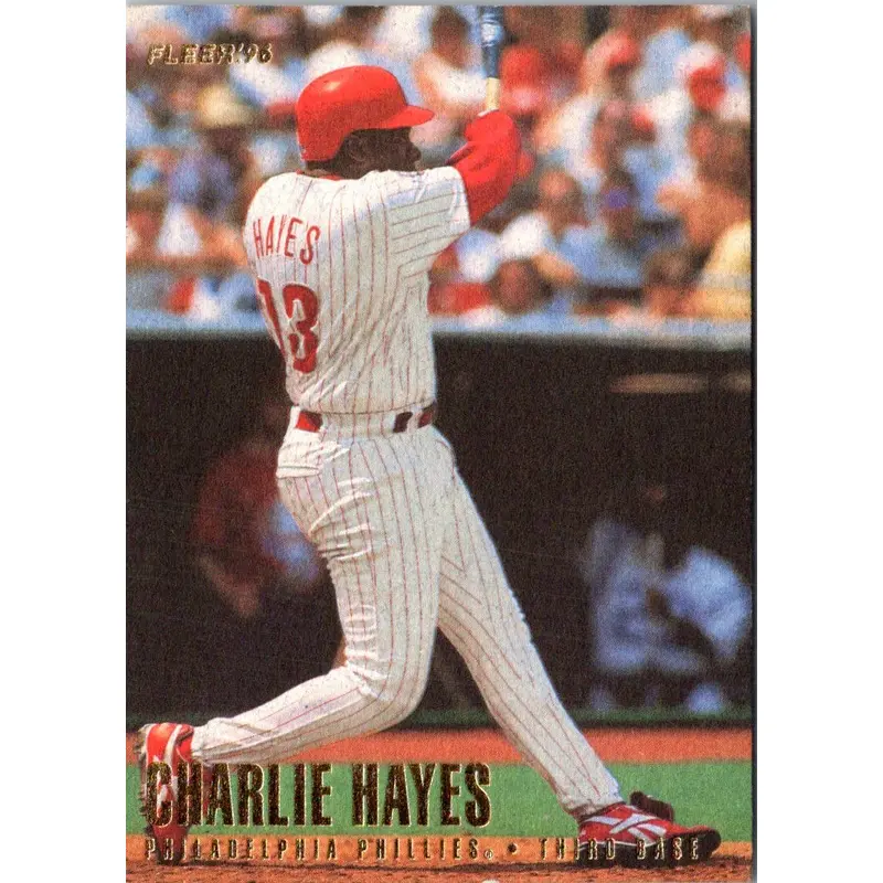 1996 Fleer Charlie Hayes #499