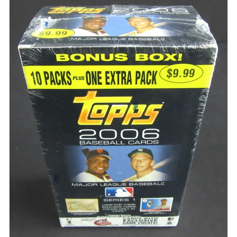 2006 Topps Baseball Series 1 Blaster Box (11/6)