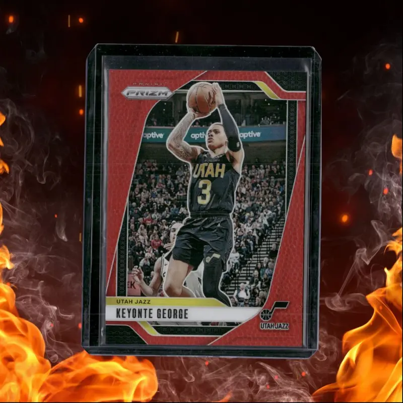 2024-25 Panini Prizm Keyonte George Red Prizm 115/225 #87