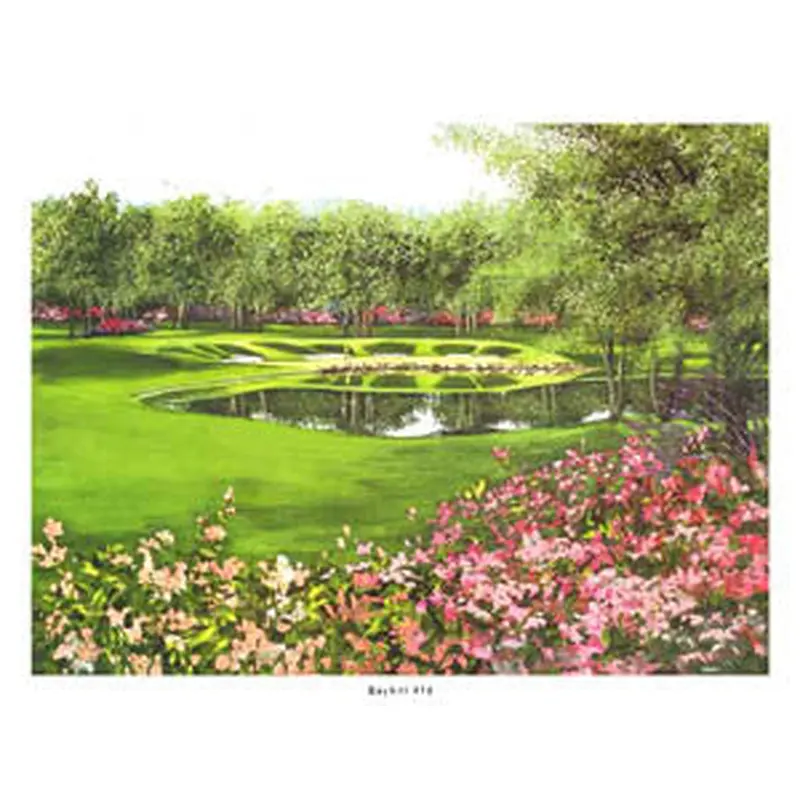 Bay Hill #18 (Limited Edition /1950) Premium Art Print Poster - Directional Publishing