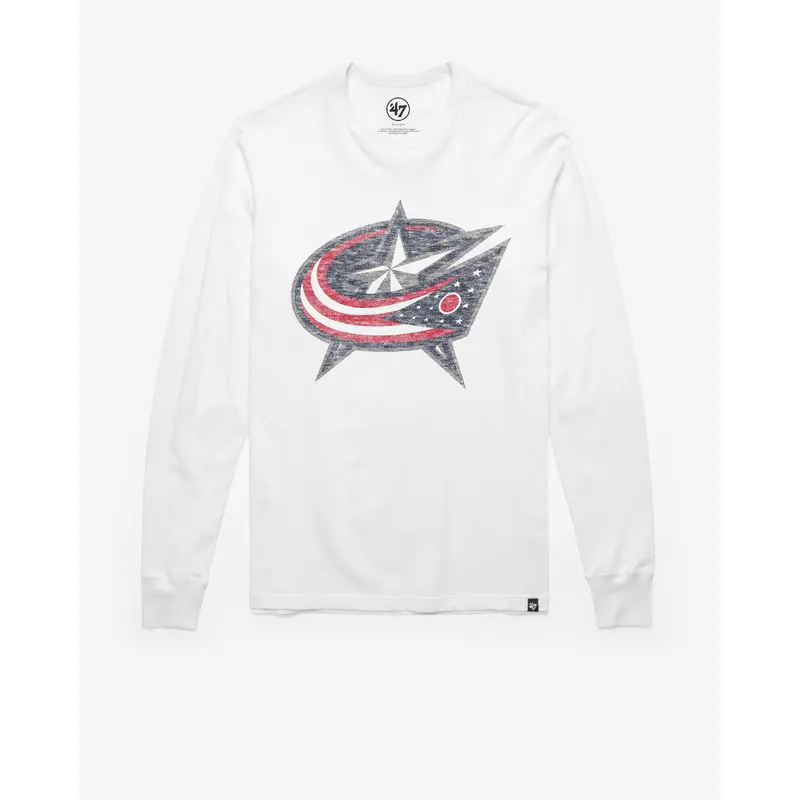 COLUMBUS BLUE JACKETS PREMIER '47 FRANKLIN LONG SLEEVE TEE