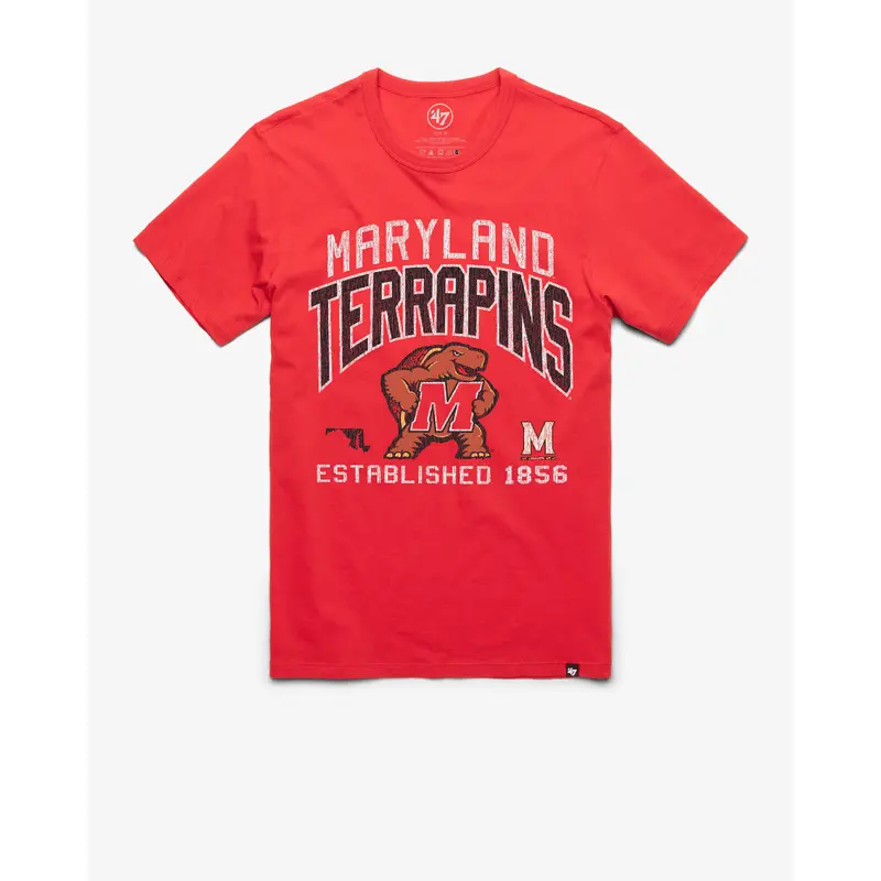 MARYLAND TERRAPINS TURNED UP '47 FRANKLIN TEE