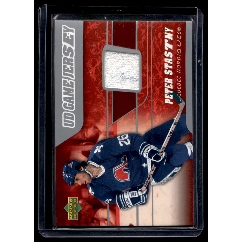 2006-07 Upper Deck - UD Game Jersey - Peter Stastny #J2-PS