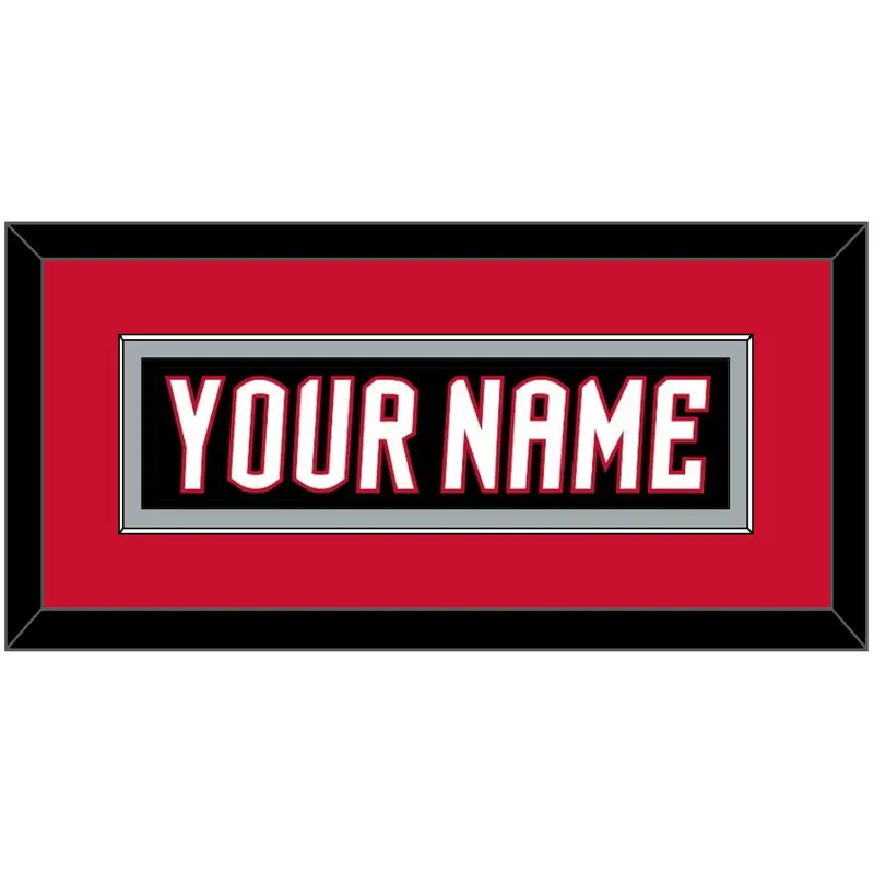 Buffalo Nameplate - Alternate Black - Single Mat 3