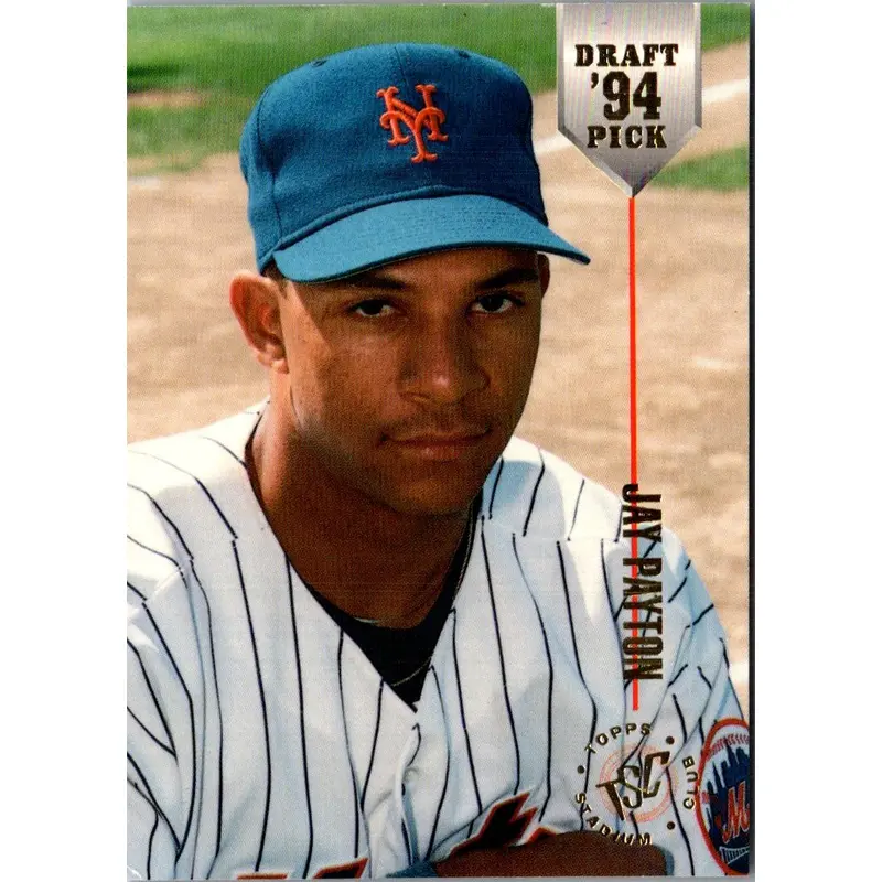 1994 Stadium Club Draft Picks Jay Payton #17