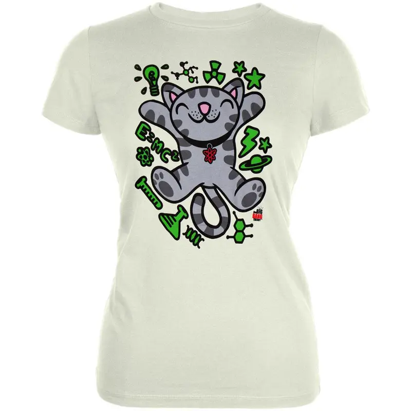 Big Bang Theory - Scientific Soft Kitty Juniors T-Shirt