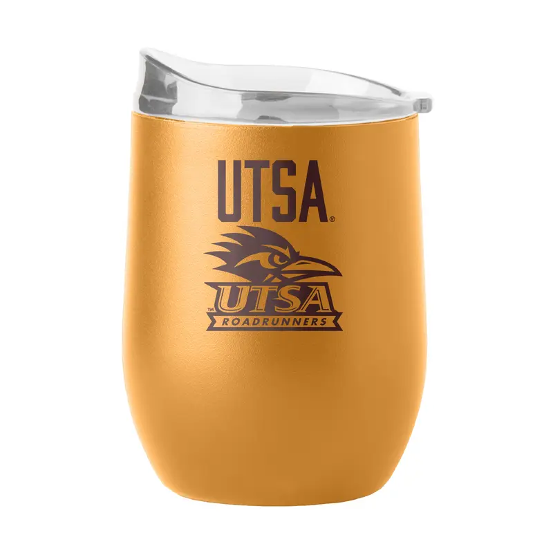 Texas - San Antonio 16oz Huddle Powder Coat Curved Bev