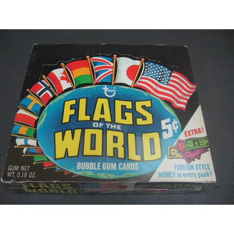 1970 Topps Flags of the World Unopened Wax Box (Authenticate)