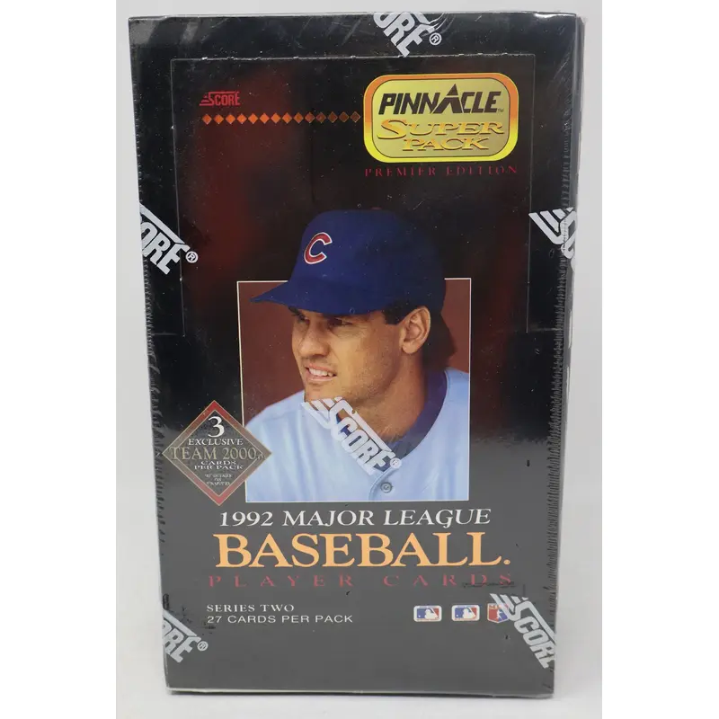 1992 Pinnacle Baseball Series 2 Jumbo Box (24/27)