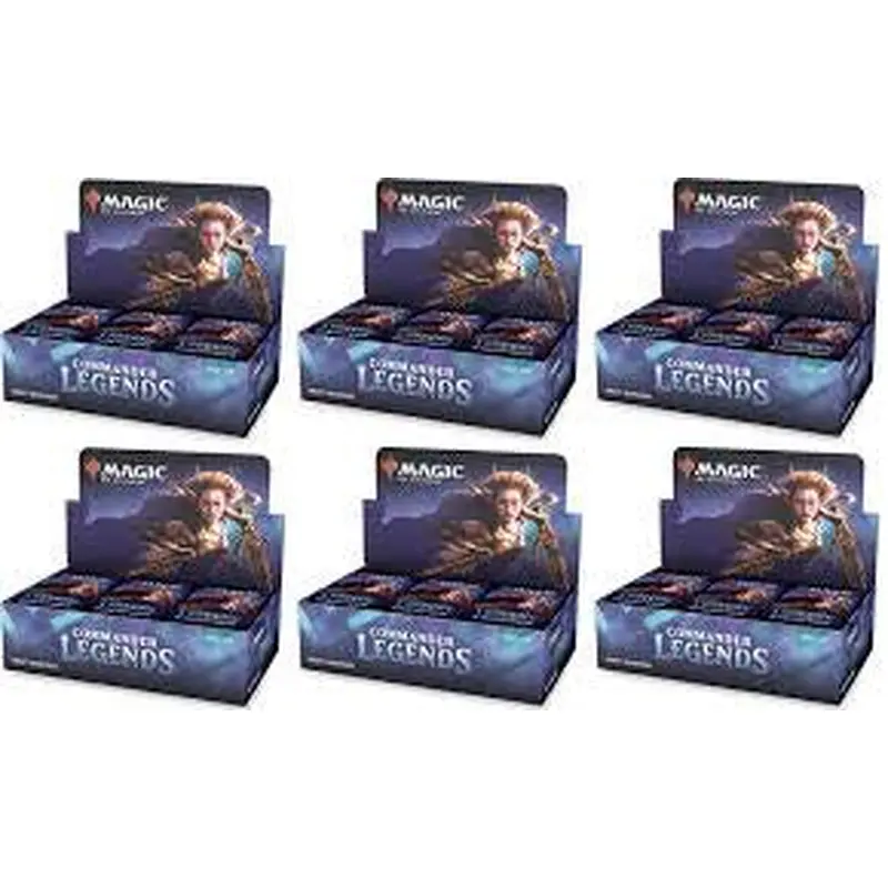 Magic The Gathering Commander Legends Draft Booster Case