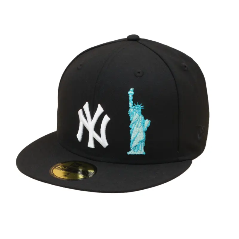 New York Yankees Statue Liberty 59Fifty Fitted - Black
