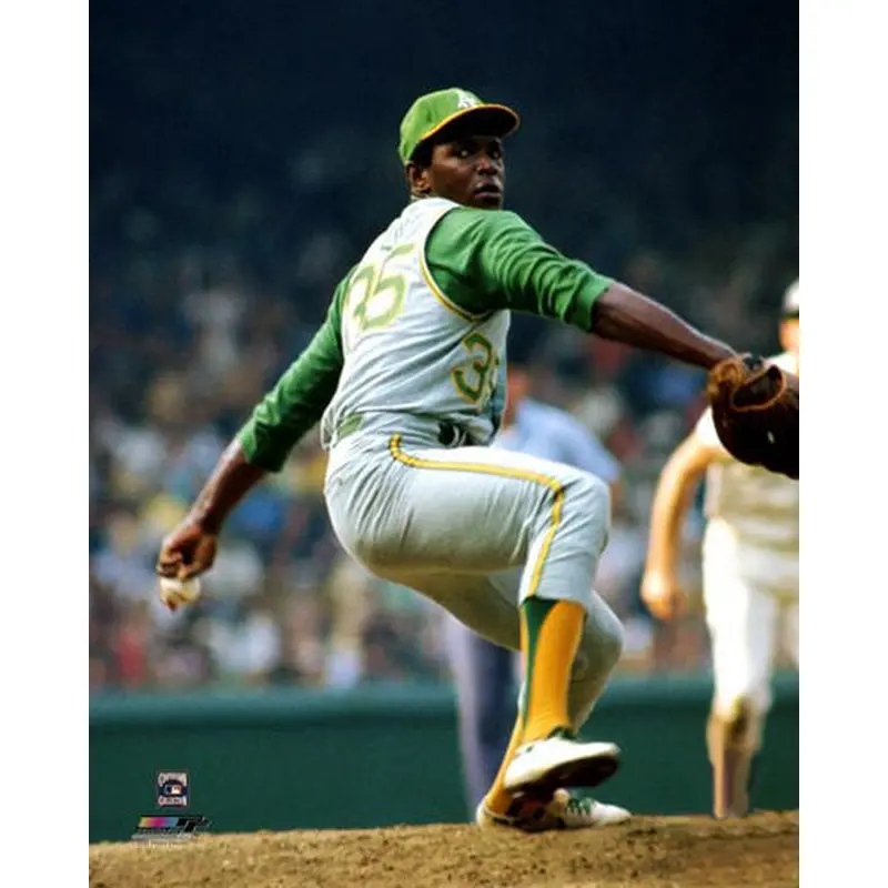 Vida Blue "Ace" Oakland A's (1971) Premium Poster Print - Photofile Inc.
